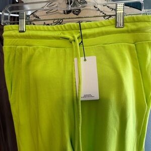 Joggers. New. Lanston  French terry porter fabric. Revolver designer